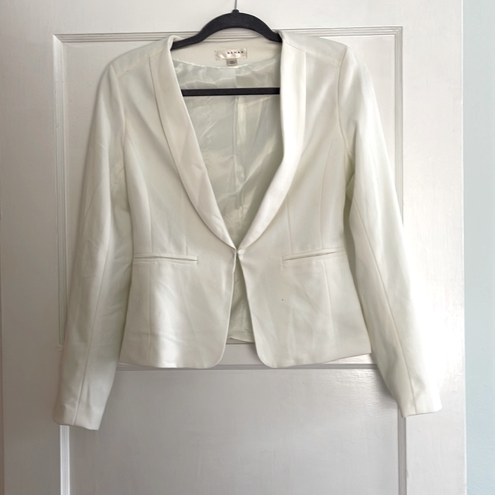 Kenar off white blazer